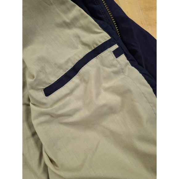 Vintage Outbrook Men's Dark Blue Jacket With Inside Pocket, Size Large, EUC - Picture 6 of 8